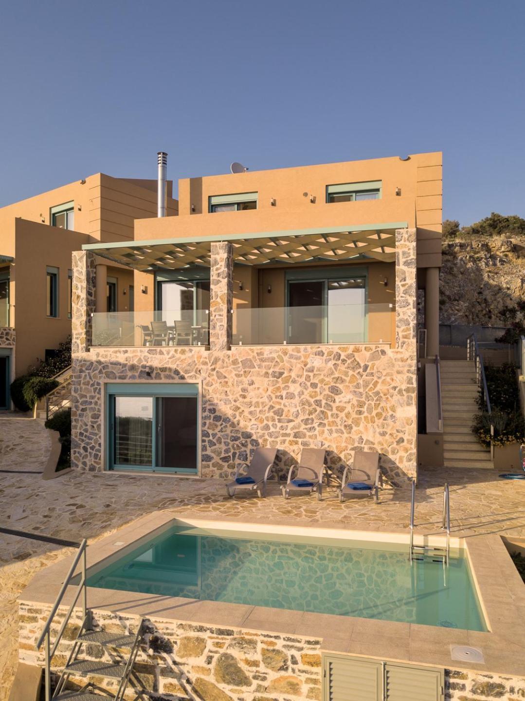 Ouzo Panoramic Houses 1, With Private Pool Πλωμάρι Εξωτερικό φωτογραφία