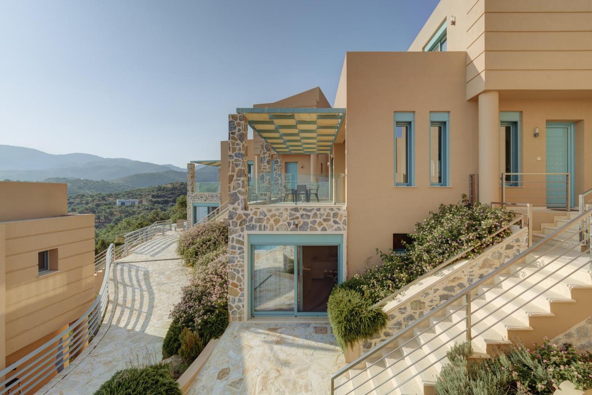 Ouzo Panoramic Houses 1, With Private Pool Πλωμάρι Εξωτερικό φωτογραφία