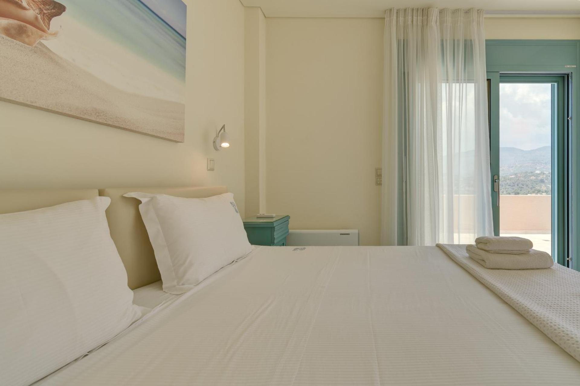 Ouzo Panoramic Houses 1, With Private Pool Πλωμάρι Δωμάτιο φωτογραφία