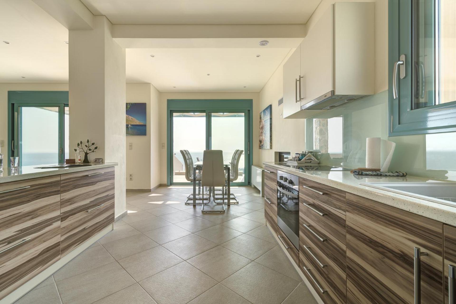 Ouzo Panoramic Houses 1, With Private Pool Πλωμάρι Δωμάτιο φωτογραφία